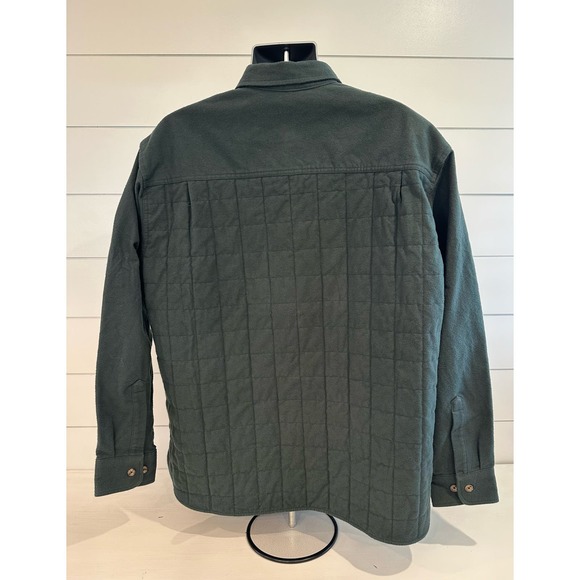Cabela’s Forest Green Quilted & Lined 100% Cotton Jacket XL - Picture 6 of 16